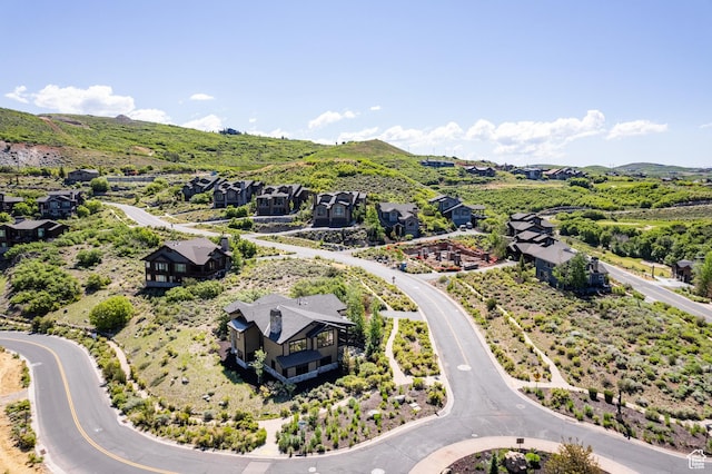 10725 N Hideout Trl, Hideout, UT 84036 - aerial perspective of suburban area with a mountainous background
