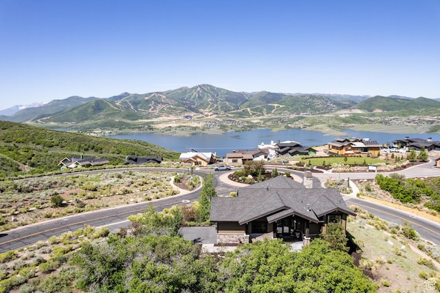 10725 N Hideout Trl, Hideout, UT 84036 - aerial view of a water and mountain view