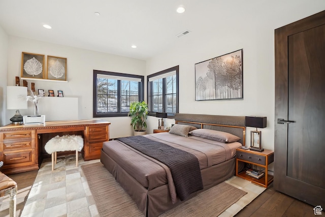 10725 N Hideout Trl, Hideout, UT 84036 - bedroom featuring an office area and recessed lighting