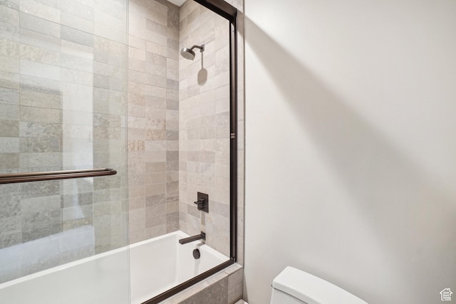10725 N Hideout Trl, Hideout, UT 84036 - bathroom with toilet and bath / shower combo with glass door