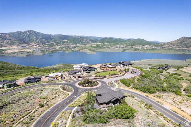 10725 N Hideout Trl, Hideout, UT 84036 - aerial view of a water and mountain view