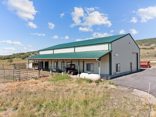 6117 Rocky Ridge Rd N, Peoa, UT 84061 - rear view of house with an outdoor structure
