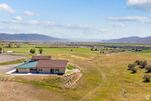 6117 Rocky Ridge Rd N, Peoa, UT 84061 - aerial view featuring a mountain view and a rural view