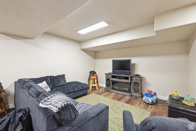 6117 Rocky Ridge Rd N, Peoa, UT 84061 - living room with wood-type flooring