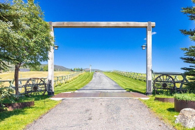 6117 Rocky Ridge Rd N, Peoa, UT 84061 - view of street with a rural view