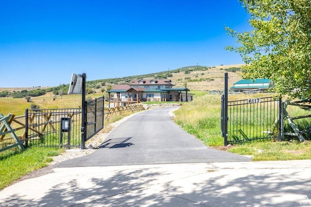 6117 Rocky Ridge Rd N, Peoa, UT 84061 - view of street with a rural view