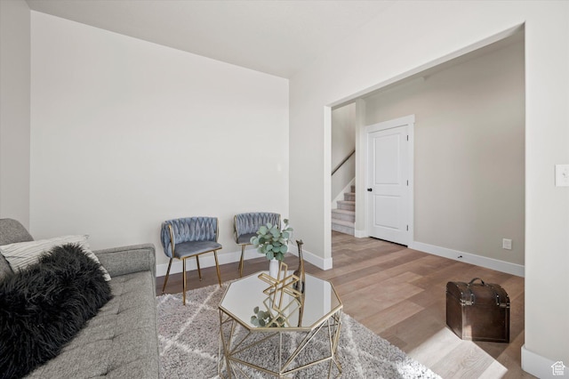 831 E 490 N Unit 143, Hyde Park, UT 84318 - living room featuring hardwood / wood-style flooring