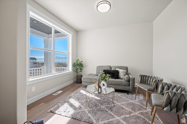 831 E 490 N Unit 143, Hyde Park, UT 84318 - living area with hardwood / wood-style floors