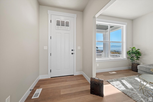 831 E 490 N Unit 143, Hyde Park, UT 84318 - foyer with light hardwood / wood-style floors