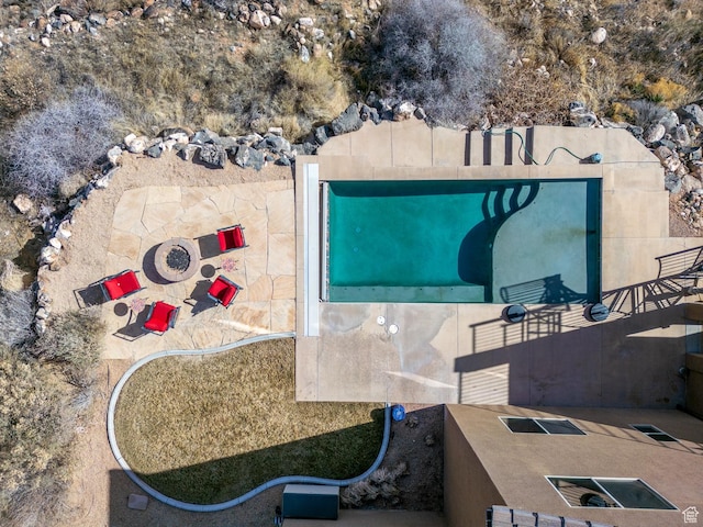 bird's eye view