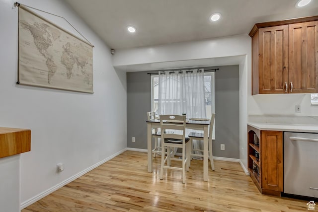 502 N Hidden Cv E, Ogden, UT 84404 - dining area featuring light wood-type flooring