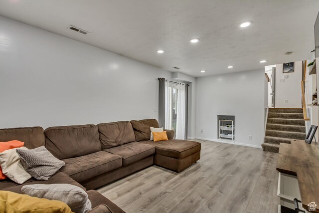 502 N Hidden Cv E, Ogden, UT 84404 - living room with light hardwood / wood-style flooring