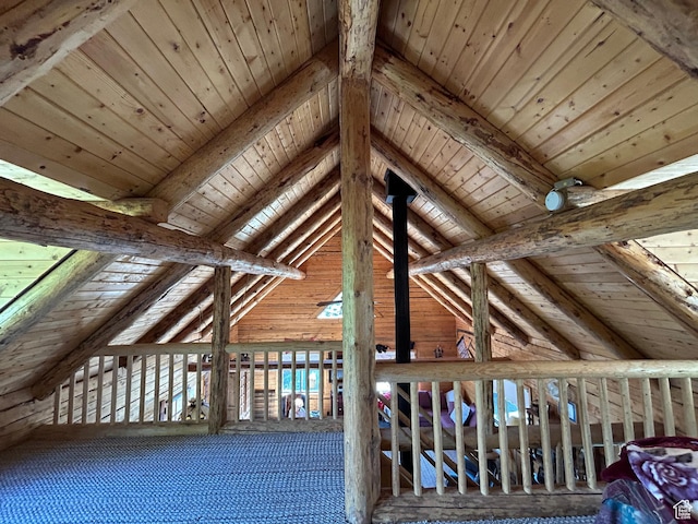 1554 Ireland Ln E, Brian Head, UT 84719 - view of unfinished attic