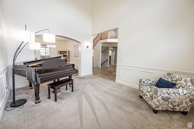 1903 W Wild Wood Ct N, Lehi, UT 84043 - sitting room featuring light carpet