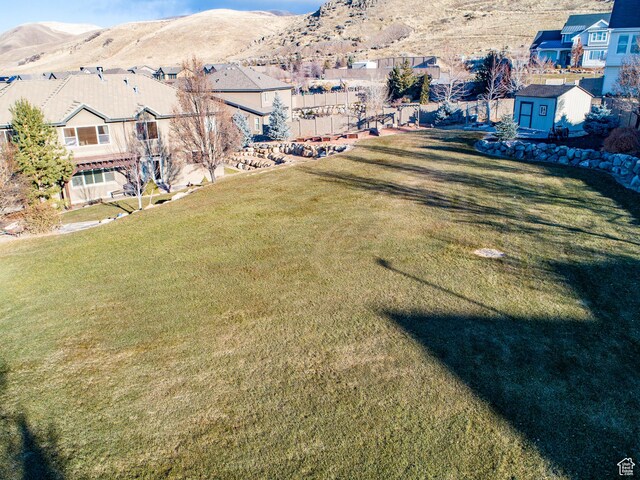 1903 W Wild Wood Ct N, Lehi, UT 84043 - bird's eye view featuring a mountain view