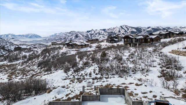 11432 N Fox Hollow Ct Unit 121, Hideout, UT 84036 - property view of mountains featuring a residential view