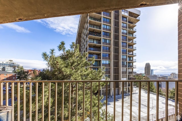 245 N Vine St W Unit 501, Salt Lake City, UT 84103 - view of balcony
