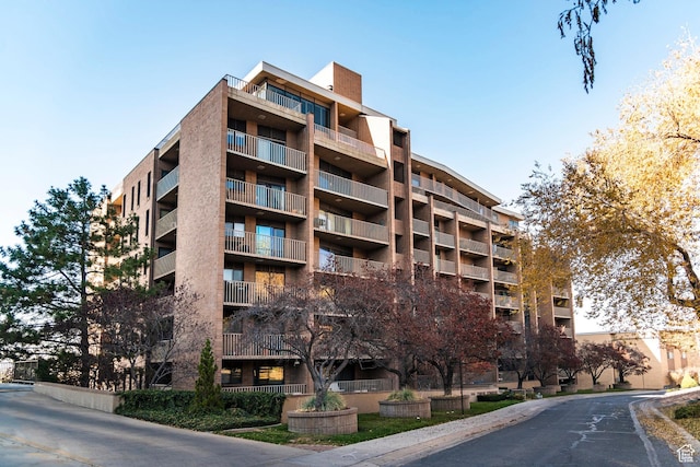 view of property