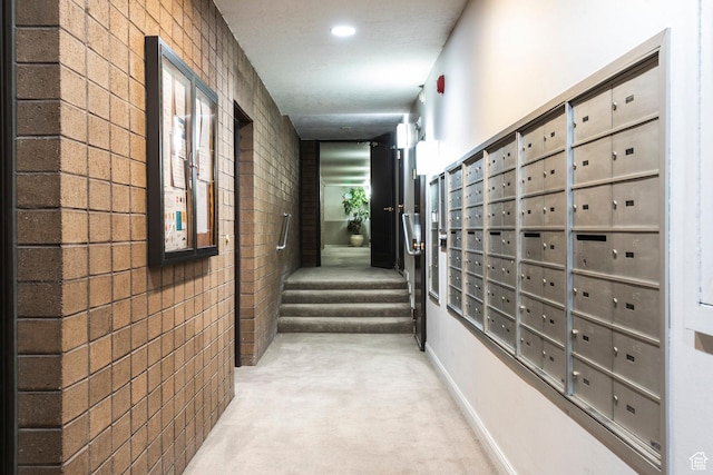 245 N Vine St W Unit 501, Salt Lake City, UT 84103 - hallway with mail boxes