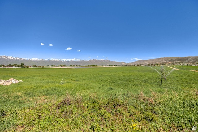 2410 E Center Creek Rd, Heber City, UT 84032 - view of yard with a mountain view and a rural view