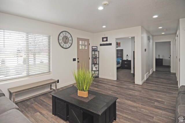 761 S 1900 W, Marriott Slaterville, UT 84404 - living room with dark wood-type flooring and plenty of natural light