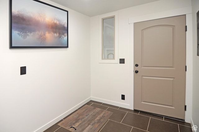 761 S 1900 W, Marriott Slaterville, UT 84404 - laundry room with dark tile patterned flooring