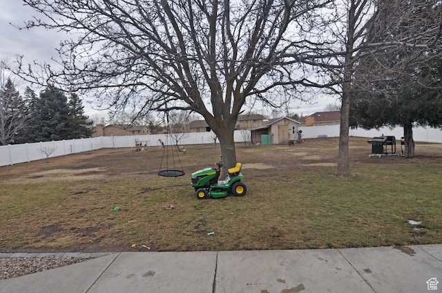 761 S 1900 W, Marriott Slaterville, UT 84404 - view of yard featuring a shed