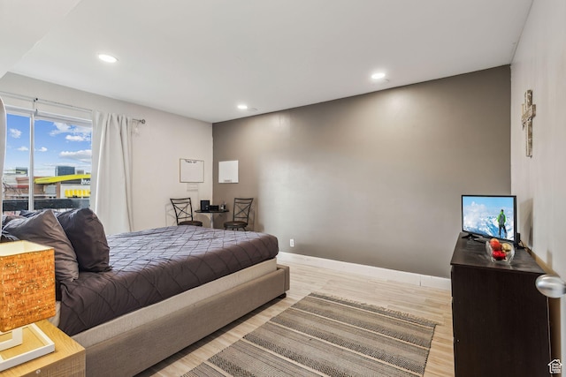 251 S 700 E Unit 11, Salt Lake City, UT 84102 - bedroom with light wood-type flooring