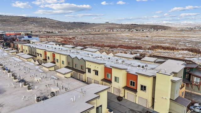 6169 Park Ln Unit 37, Park City, UT 84098 - snowy aerial view featuring a mountain view