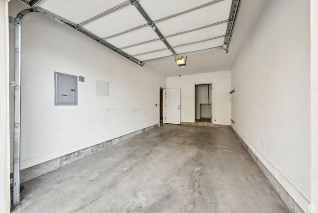 6169 Park Ln Unit 37, Park City, UT 84098 - garage featuring a garage door opener and electric panel