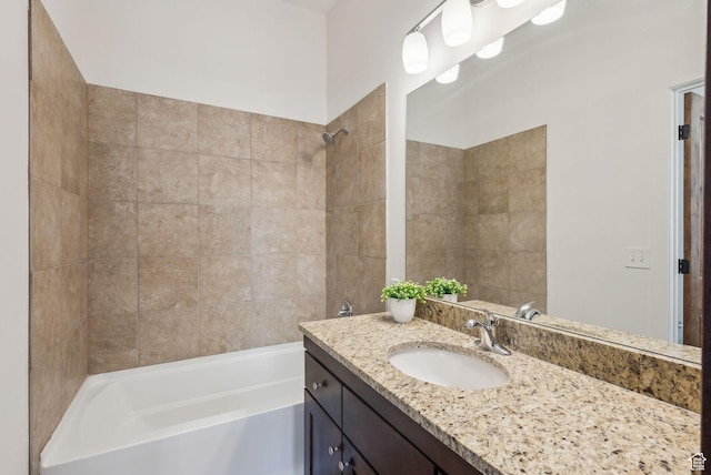 6169 Park Ln Unit 37, Park City, UT 84098 - bathroom with tiled shower / bath and vanity