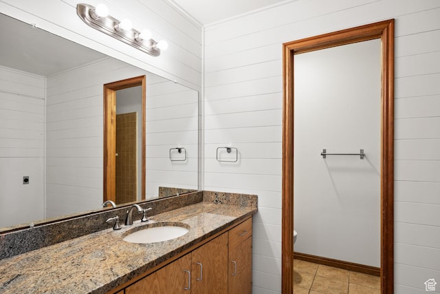 515 Saddle View Way Unit 23, Park City, UT 84060 - bathroom featuring vanity and tile patterned floors