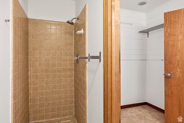 515 Saddle View Way Unit 23, Park City, UT 84060 - bathroom with tile patterned flooring and tiled shower
