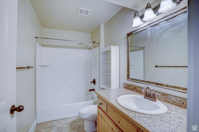 1045 S 1700 W Unit 412, Payson, UT 84651 - bathroom with vanity, bathing tub / shower combination, and tile patterned floors