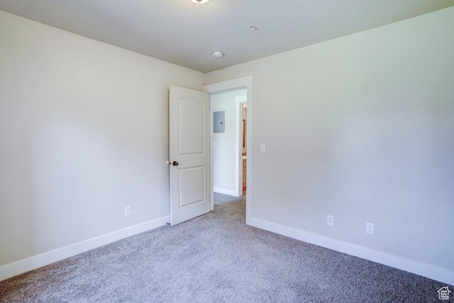 1045 S 1700 W Unit 412, Payson, UT 84651 - carpeted empty room with electric panel and baseboards