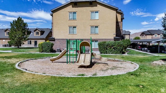 1045 S 1700 W Unit 412, Payson, UT 84651 - community playground featuring a yard and a residential view