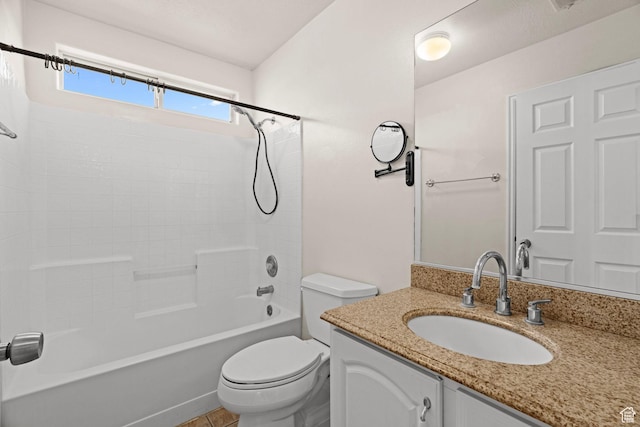 3561 W 290 N, Hurricane, UT 84737 - full bathroom with vanity, toilet, and shower / bathing tub combination
