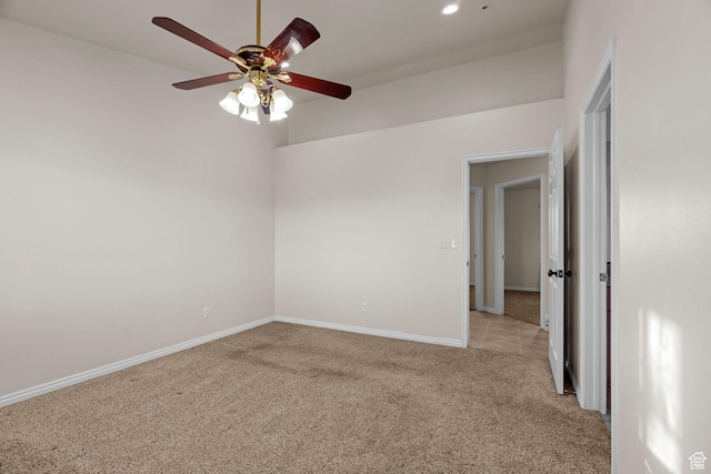 3561 W 290 N, Hurricane, UT 84737 - carpeted spare room featuring ceiling fan