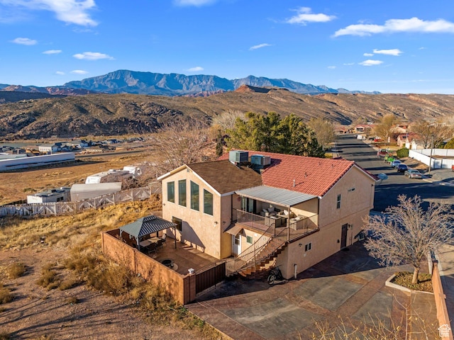 3561 W 290 N, Hurricane, UT 84737 - drone / aerial view with a mountain view