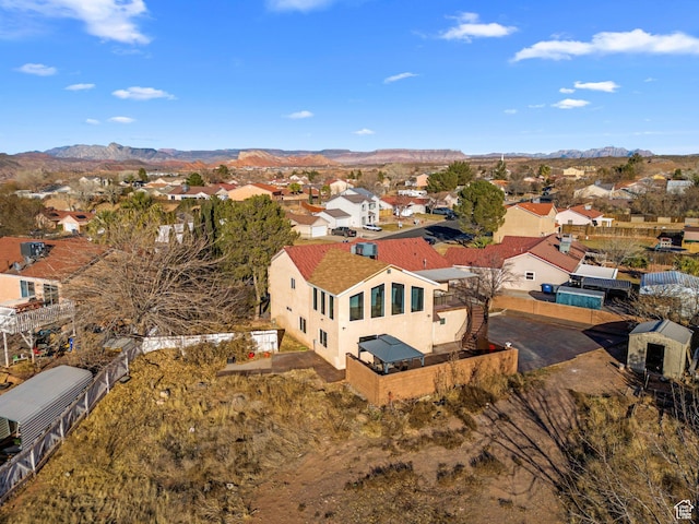 3561 W 290 N, Hurricane, UT 84737 - aerial view featuring a mountain view