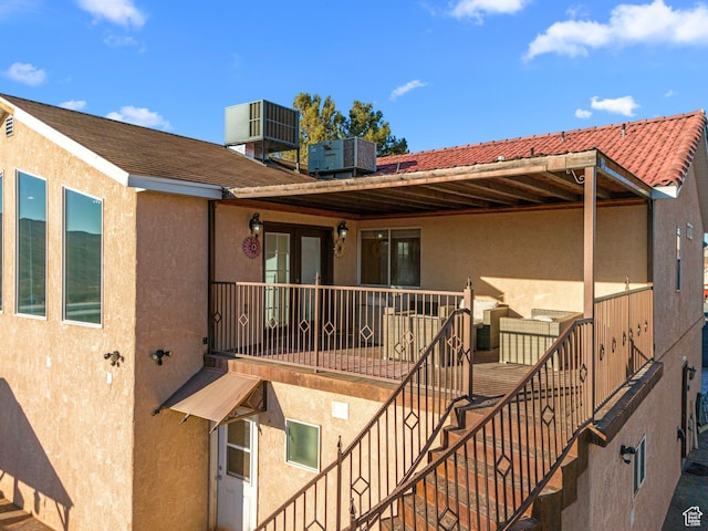 3561 W 290 N, Hurricane, UT 84737 - rear view of property featuring central AC unit