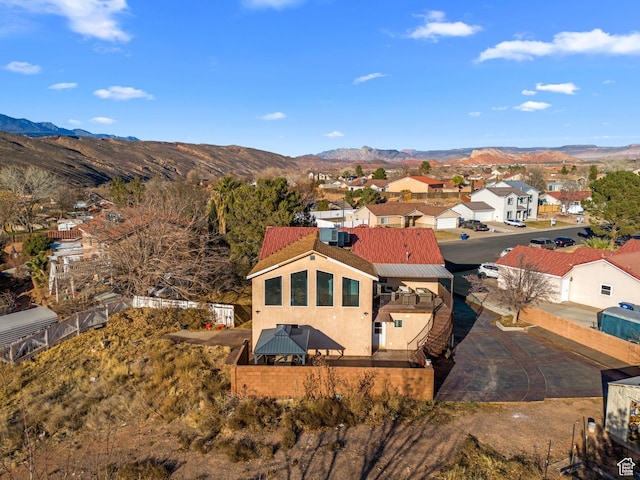 3561 W 290 N, Hurricane, UT 84737 - aerial view featuring a mountain view