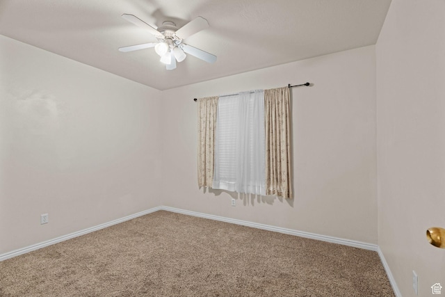 3561 W 290 N, Hurricane, UT 84737 - unfurnished room with carpet floors and ceiling fan