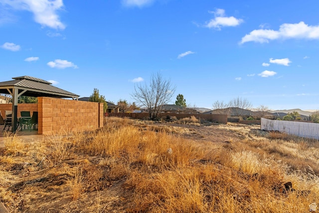 3561 W 290 N, Hurricane, UT 84737 - view of yard with a gazebo