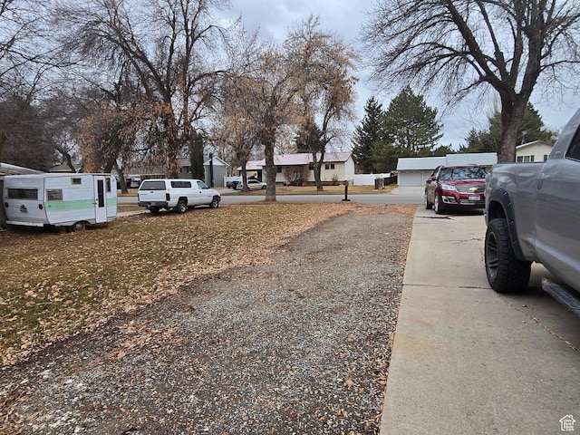 view of road
