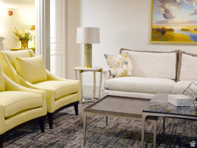 view of living area