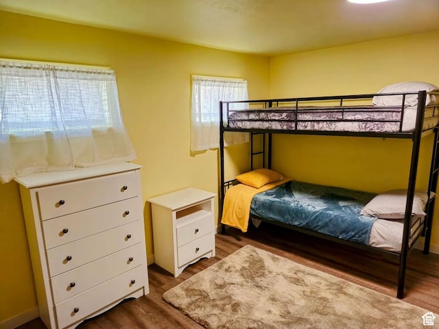 928 Monroe St, Montpelier, ID 83254 - bedroom featuring dark hardwood / wood-style floors