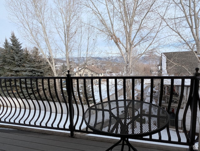 798 N 800 W Unit 8, Midway, UT 84049 - snow covered back of property featuring a mountain view