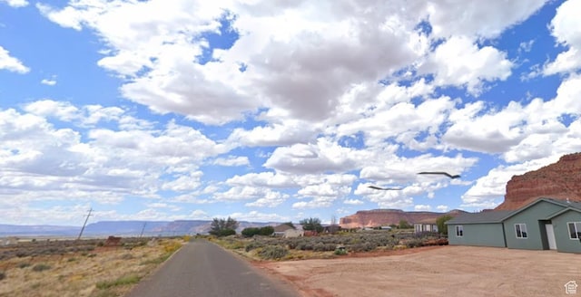 view of road