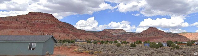 view of mountain feature